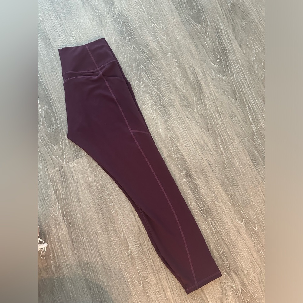 Fabletics Burgundy Full length Legging - Medium - Picture 8 of 14